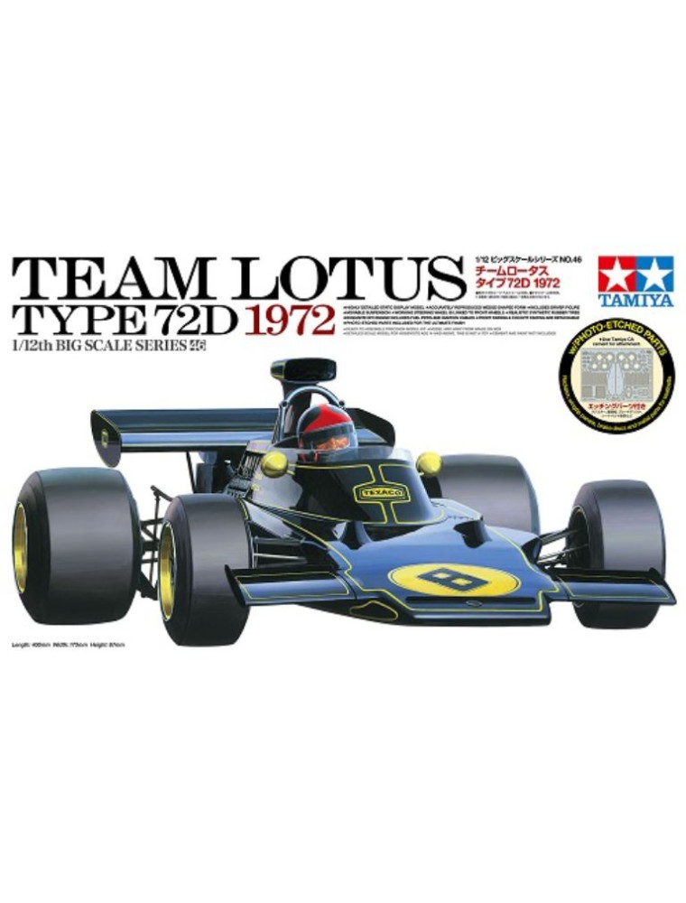 Tamiya - Lotus Type 72D + Fotoincisioni 1/12