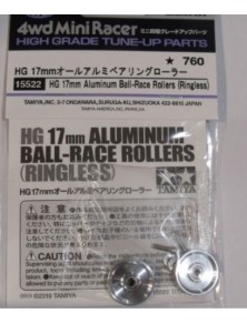 Tamiya - ROTELLE AD ANELLO ALLUMINIO 17mm