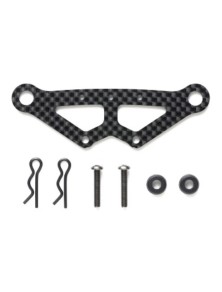 Tamiya - Supporto Bumper Carbon XV-02