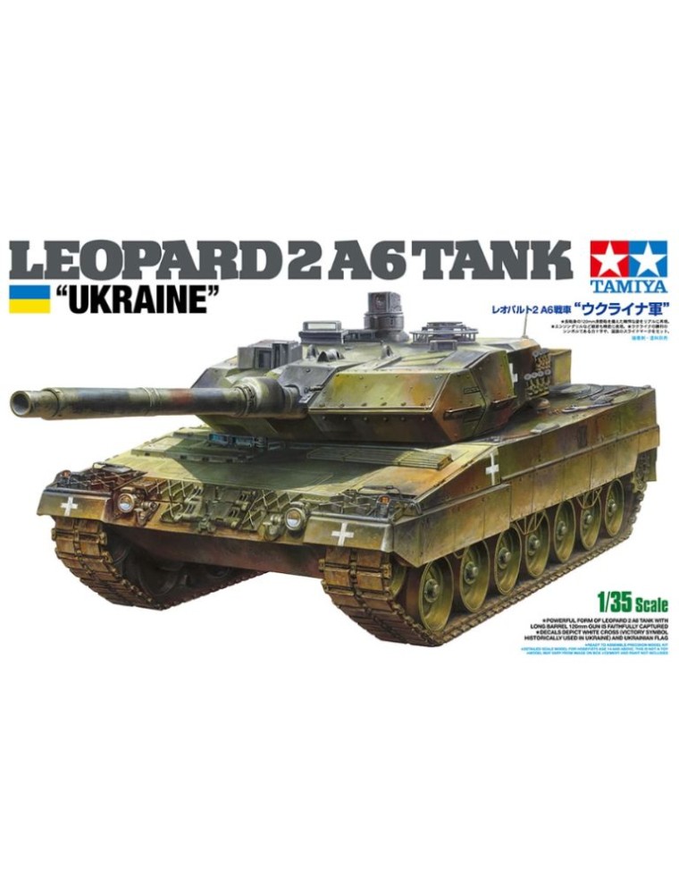 Tamiya - Leopard 2 A6 Ucraina 1/35 in edizione limitata