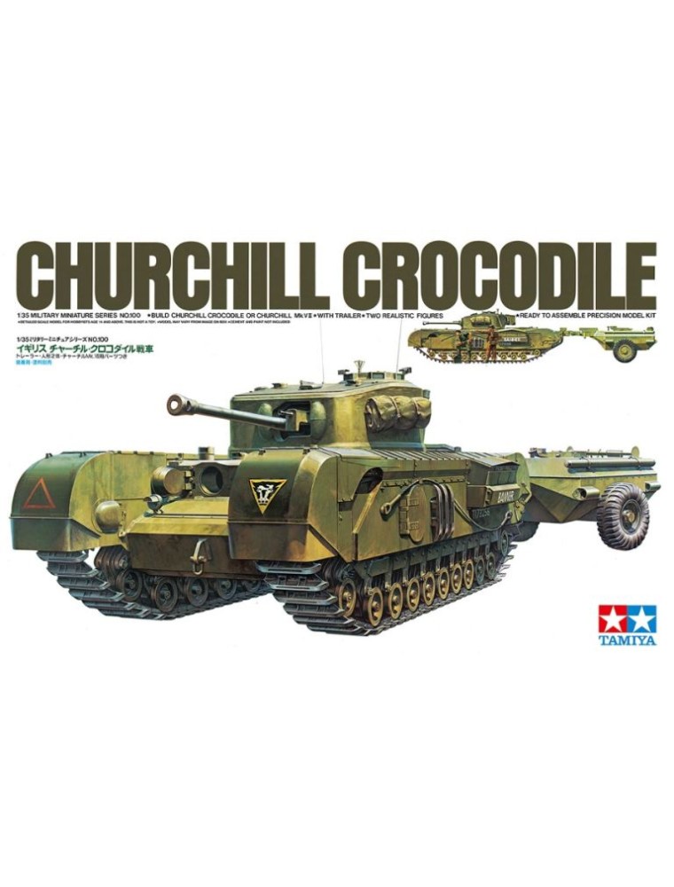 Tamiya - CHURCHILL CROCODILE GB    1/35 IN EDIZIONE LIMITATA