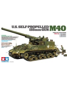 Tamiya - CARRO  U.S. Self-Propelled 155mm GUN M40 1/35 USA