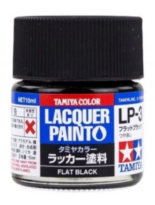 Tamiya - LP-3 FLAT BLACK...