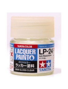 Tamiya - LP-24 SEMI GLOSS CLEAR 6pz bottiglietta colore a smalto