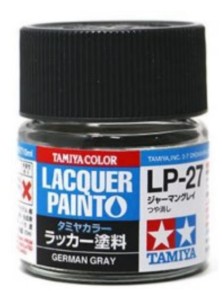 Tamiya - LP-27 GERMAN GRAY 1pz bottiglietta colore a smalto