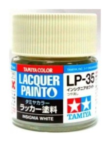 Tamiya - LP-35 INSIGNIA WHITE 6pz bottiglietta colore a smalto