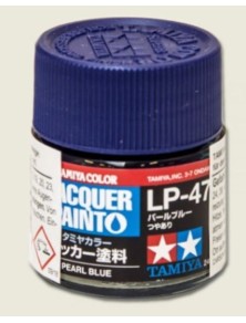 Tamiya - LP-47 PEARL BLUE 6pz bottiglietta colore a smalto