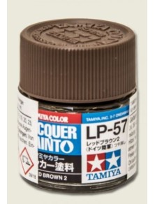 Tamiya - LP-57 DARK BROWN 2 6pz bottiglietta colore a smalto