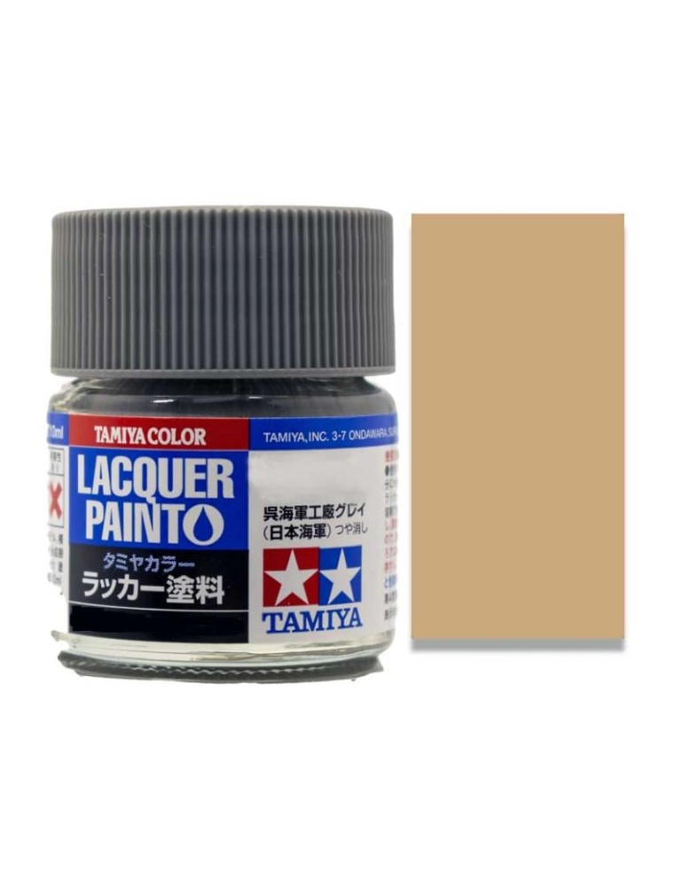 Tamiya - Lp-75 Buff 6pz bottiglietta colore Laquer LP75