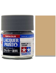 Tamiya - Lp-75 Buff 1pz bottiglietta colore Laquer LP75