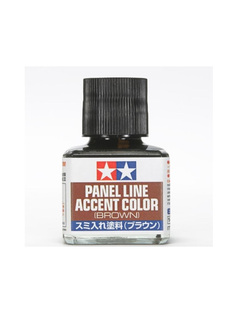 Tamiya - PANEL LINE ACCENT      MARRONE