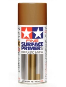 Tamiya - Primer spray ruggine 180ml Oxide Red