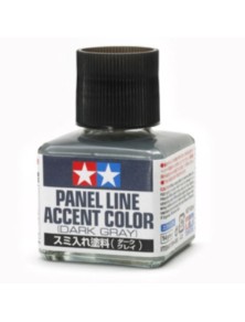 Tamiya - PANEL ACCENT LINE Dark Gray