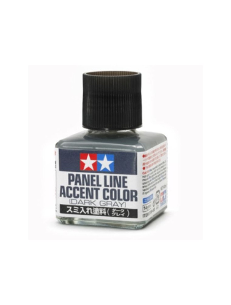 Tamiya - PANEL ACCENT LINE Dark Gray