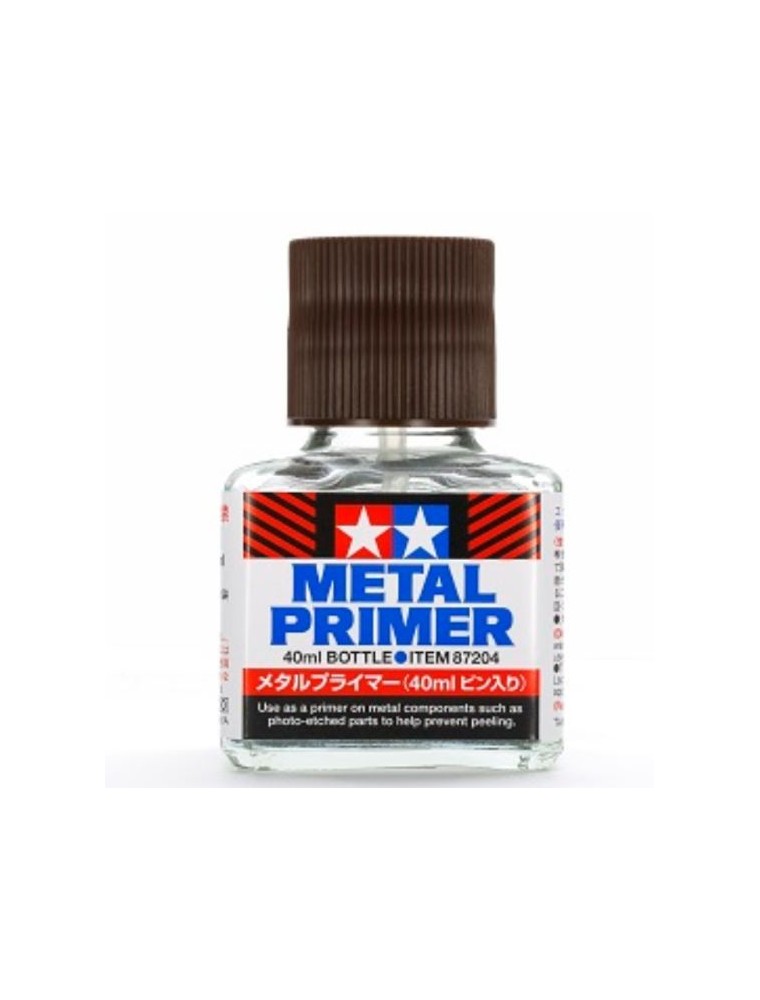 Tamiya - Metal Primer Liquido/Pennello