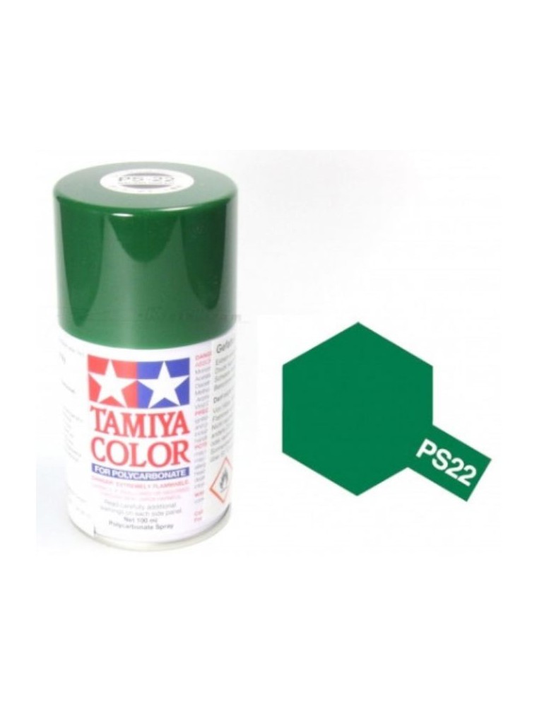 Tamiya - Spray per lexan verde corsa racing green