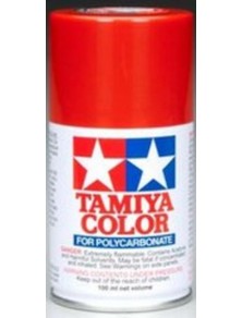 Tamiya - Spray per lexan mica red rosso acceso micalizzato