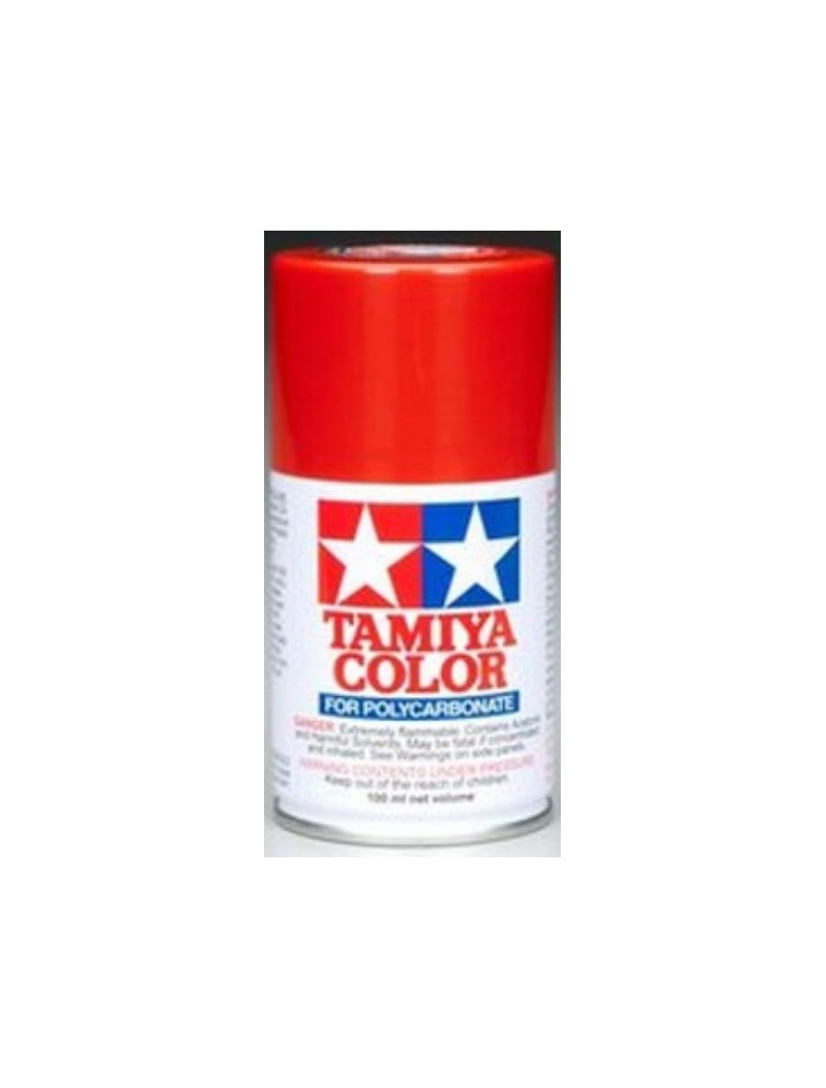 Tamiya - Spray per lexan mica red rosso acceso micalizzato