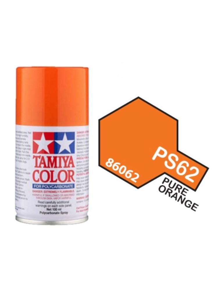 Tamiya - Spray per lexan Pure Orange (Eneos) arancione