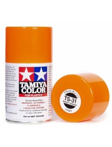 Tamiya - Spray per plastica Bright Orange arancione acceso 100ml