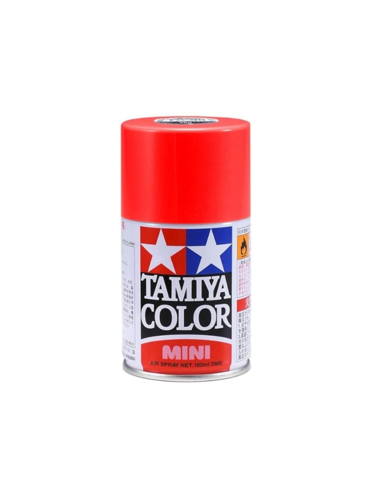 Tamiya - Spray per plastica rosso fluorescente