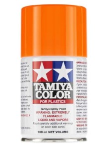 Tamiya - SPRAY PER PLASTICA ARANCIONE FLUORESCENTE 100ml