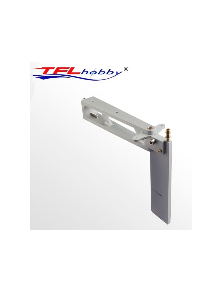 TFL hobby - TIMONE NAVALE IN METALLO ALTO 100mm LUNGO 122mm