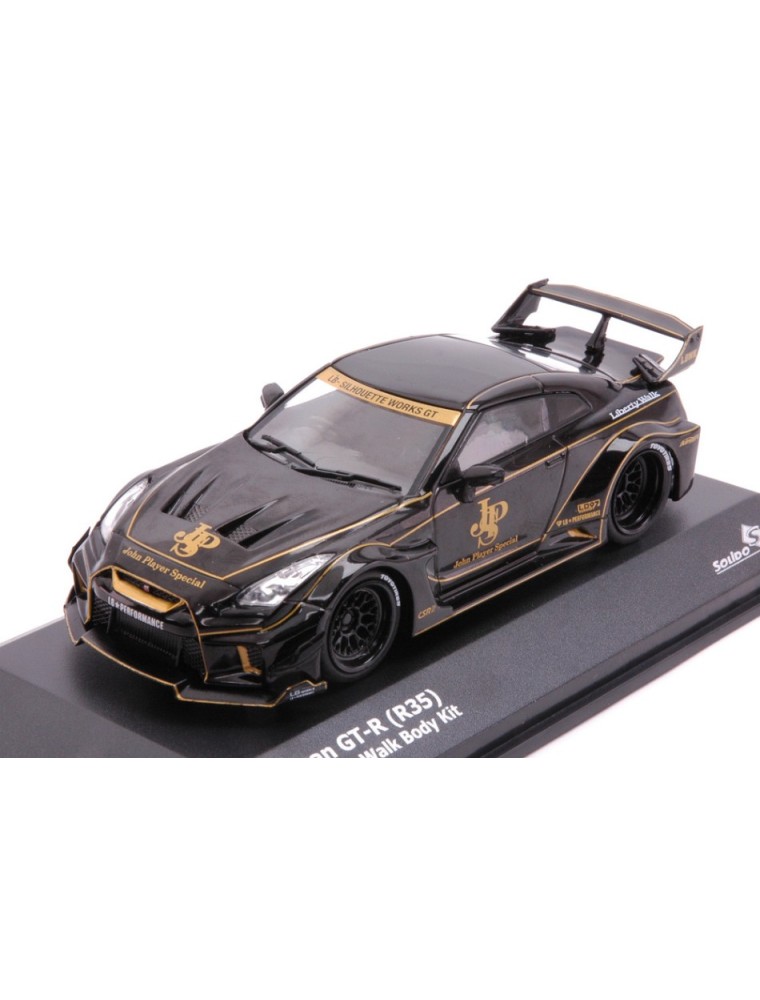 Solido - NISSAN GT-R (R35) LB SILHOUETTE JPS BLACK 1:43