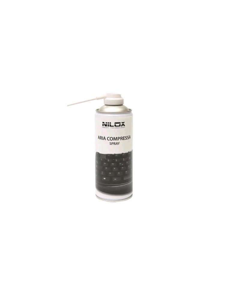 NILOX SPRAY ARIA COMPRESSA PER TASTIERA E MONITOR 400ML