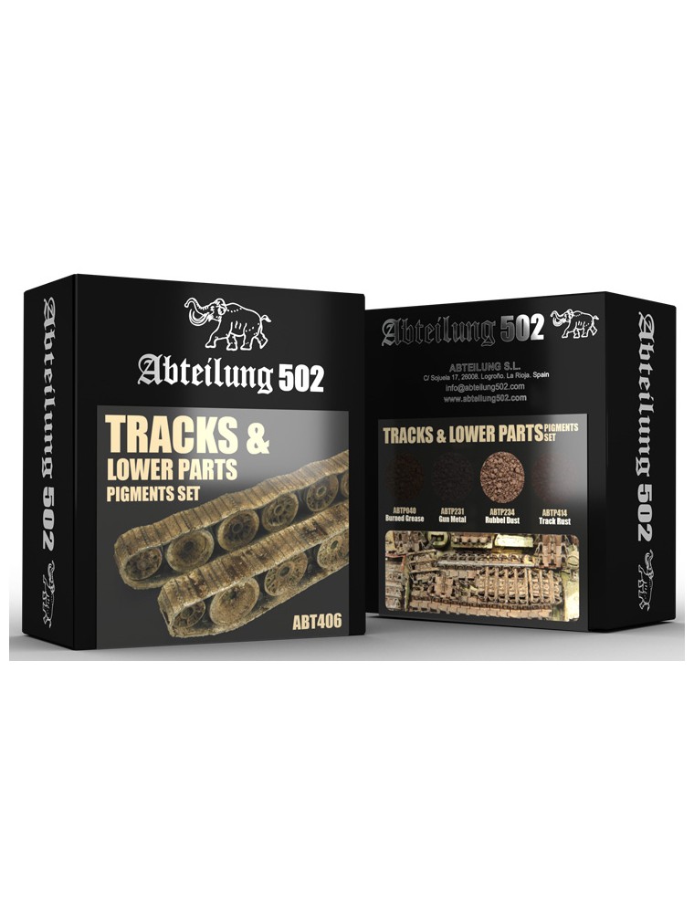 ABTEILUNG 502 - Tracks & Lower Parts Pigment Set