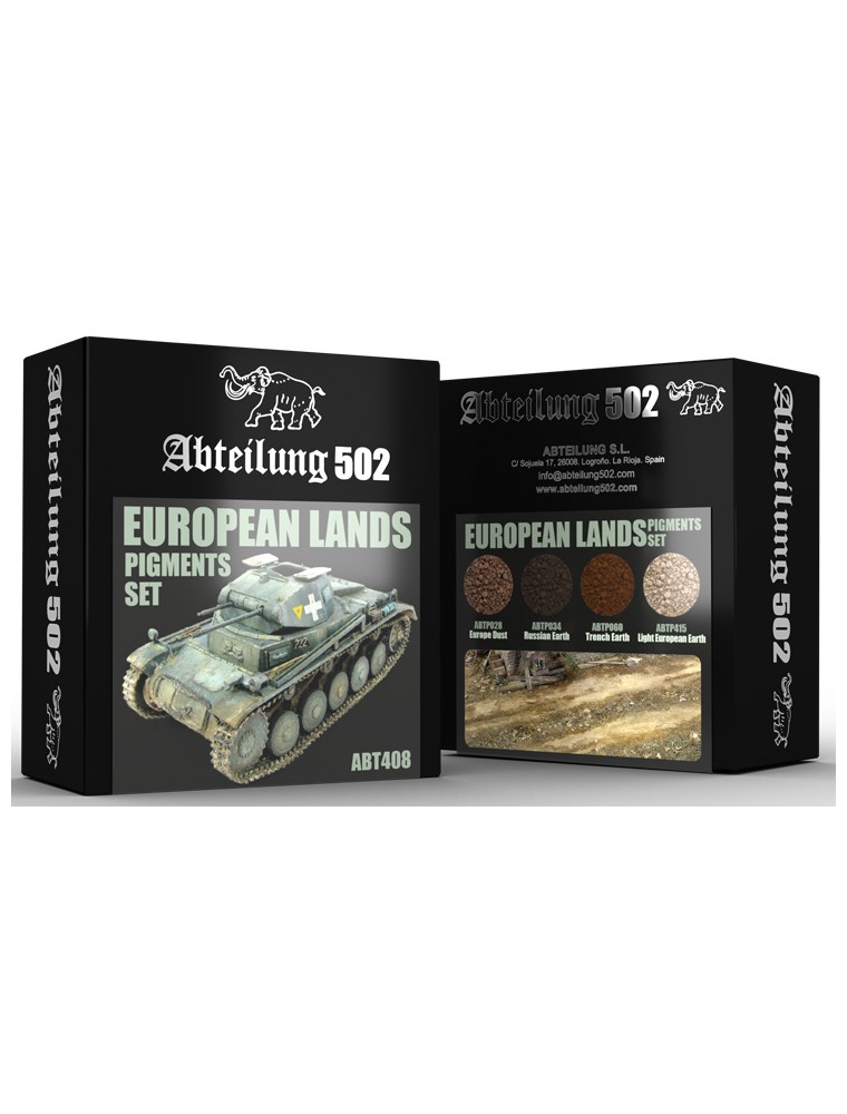 ABTEILUNG 502 - European Lands Pigment Set