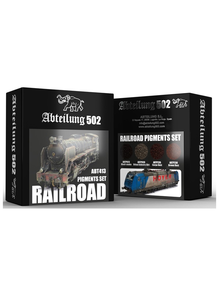 ABTEILUNG 502 - Railroad Pigments Set