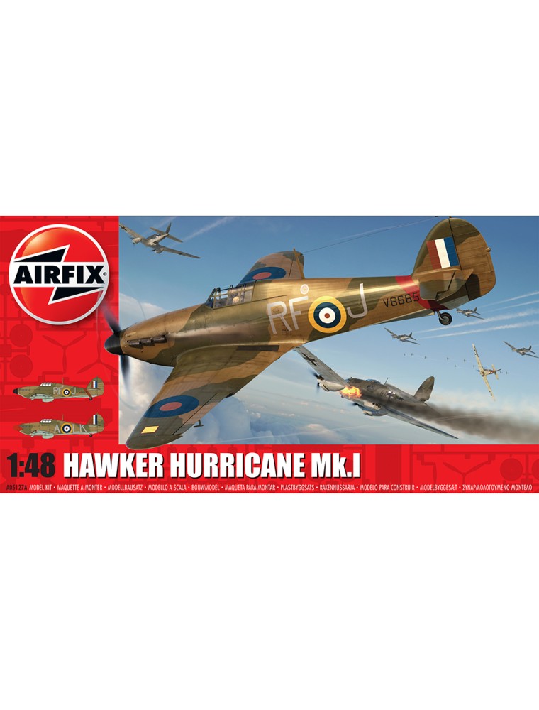 AIRFIX - 1/48 Hawker Hurricane Mk.1