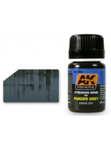 AK INTERACTIVE - Streaking Grime for Panzer Grey Vehicles