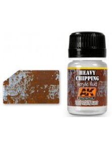 AK INTERACTIVE - Heavy Chipping Effects Acrylic Fluid