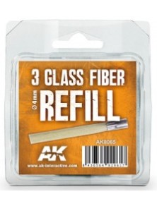 AK INTERACTIVE - 3 Glass Fiber Refill 4mm