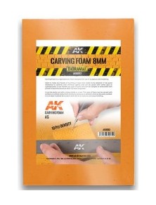 AK INTERACTIVE - Carving Foam 8 mm A5 Size (228x152 mm)