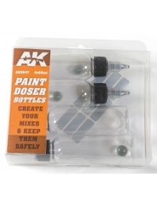 AK INTERACTIVE - Paint Doser Bottles 4x60 ml