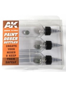 AK INTERACTIVE - Paint Doser Bottles 3x100 ml