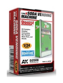 AK INTERACTIVE - DOOZY! 1/24 SODA VENDING MACHINE / TYPE D - 7 UP