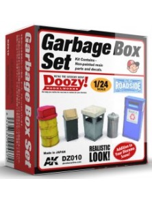 AK INTERACTIVE - DOOZY! 1/24 GARBAGE BOX SET