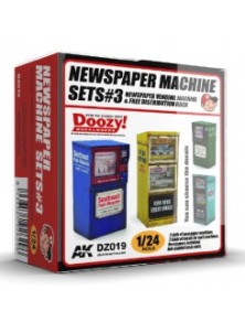 AK INTERACTIVE - DOOZY! 1/24 NEWSPAPER MACHINE SETS 3