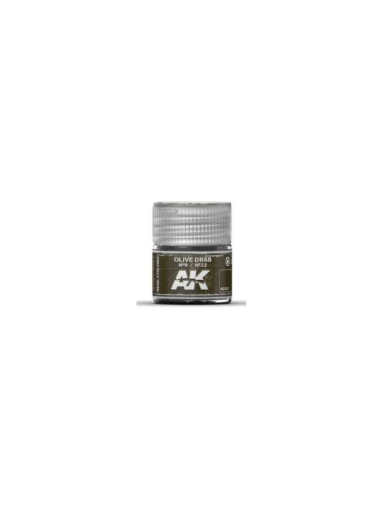 AK INTERACTIVE - Olive Drab N遇9/N遇22 10ml