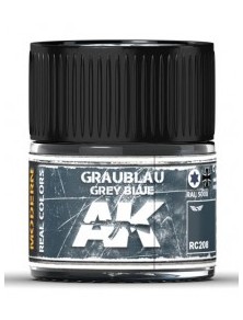 AK INTERACTIVE - Graublau-Grey Blue RAL 5008, 10 ml