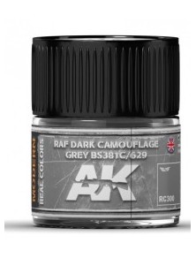 AK INTERACTIVE - RAF Dark Camouflage Grey BS381C/629 10ml