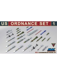 AMK AvantGarde Model Kits - 1/48 US Ordnance Set n. 1 (New Release)