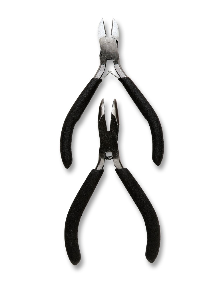 ARTESANIA LATINA - Set of Cutting Pliers and Curved Fine Nose Pliers