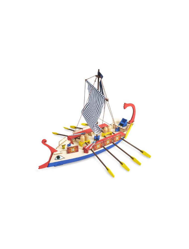 ARTESANIA LATINA - Wooden Model for Kids: Roman Galley Ave Caesar