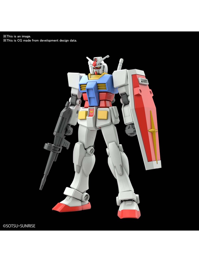 BANDAI - 1/144 EG Gundam RX-78-2