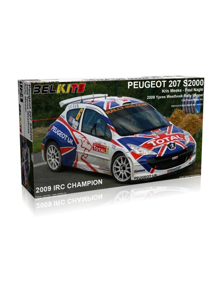 BELKITS - 1/24 Peugeot 207 S2000